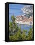 Dubrovnik Old Town, UNESCO World Heritage Site, Dalmatia, Croatia, Europe-Charlie Harding-Framed Stretched Canvas