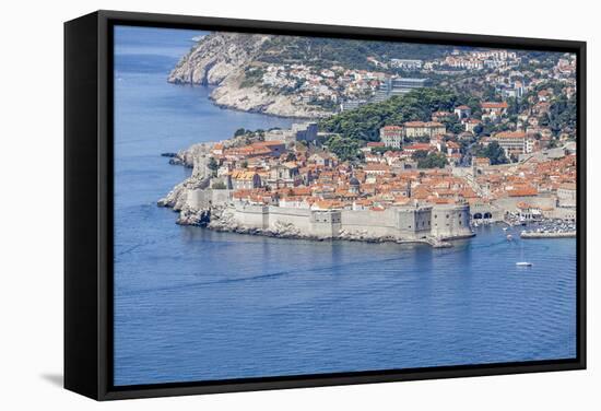 Dubrovnik Old Town, UNESCO World Heritage Site, Dalmatia, Croatia, Europe-Charlie Harding-Framed Stretched Canvas