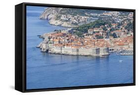 Dubrovnik Old Town, UNESCO World Heritage Site, Dalmatia, Croatia, Europe-Charlie Harding-Framed Stretched Canvas