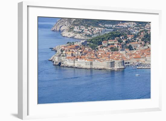 Dubrovnik Old Town, UNESCO World Heritage Site, Dalmatia, Croatia, Europe-Charlie Harding-Framed Photographic Print