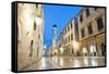 Dubrovnik Old Town-Matthew Williams-Ellis-Framed Stretched Canvas