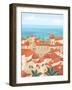 Dubrovnik Old Town-Petra Lizde-Framed Giclee Print