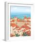 Dubrovnik Old Town-Petra Lizde-Framed Giclee Print