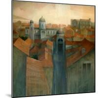 Dubrovnik Rooftops-Stephen Mitchell-Mounted Art Print