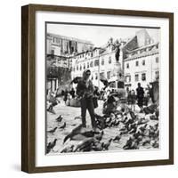 Dubrovnik's Marketplace-null-Framed Photographic Print