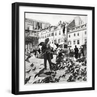 Dubrovnik's Marketplace-null-Framed Photographic Print