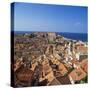 Dubrovnik, UNESCO World Heritage Site, Croatia, Europe-John Miller-Stretched Canvas