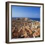 Dubrovnik, UNESCO World Heritage Site, Croatia, Europe-John Miller-Framed Photographic Print