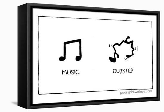 Dubstep-Reza Farazmand-Framed Stretched Canvas