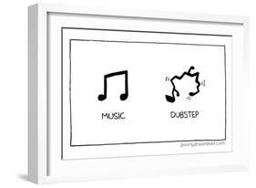 Dubstep-Reza Farazmand-Framed Art Print