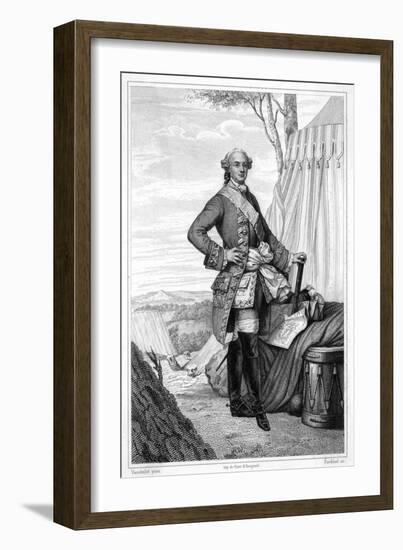 Duc Choiseul-Stainville-null-Framed Art Print