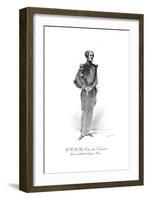 Duc de Nemours-Eugene Lami-Framed Giclee Print