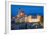 Ducal Palace at Night, Urbino, Le Marche, Italy, Europe-Miles Ertman-Framed Photographic Print