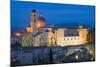 Ducal Palace at Night, Urbino, Le Marche, Italy, Europe-Miles Ertman-Mounted Photographic Print