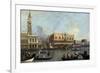 Ducal Palace, Venice, 1755-Canaletto-Framed Giclee Print