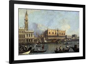 Ducal Palace, Venice, 1755-Canaletto-Framed Giclee Print