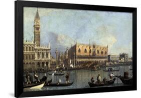 Ducal Palace, Venice, 1755-Canaletto-Framed Giclee Print