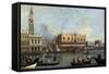 Ducal Palace, Venice, 1755-Canaletto-Framed Stretched Canvas