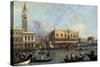 Ducal Palace, Venice, 1755-Canaletto-Stretched Canvas