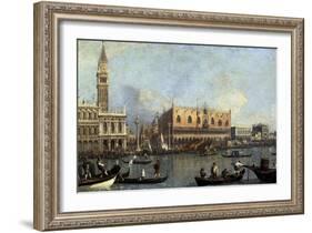 Ducal Palace, Venice, 1755-Canaletto-Framed Giclee Print