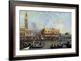 Ducal Palace, Venice, 1755-Canaletto-Framed Giclee Print