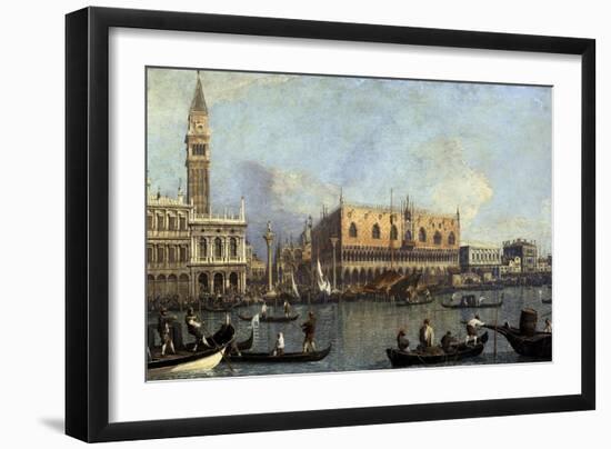 Ducal Palace, Venice, 1755-Canaletto-Framed Giclee Print