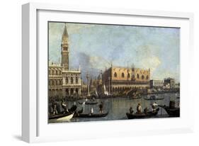 Ducal Palace, Venice, 1755-Canaletto-Framed Giclee Print