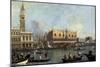 Ducal Palace, Venice, 1755-Canaletto-Mounted Giclee Print