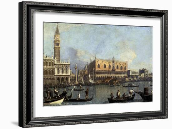 Ducal Palace, Venice, 1755-Canaletto-Framed Giclee Print