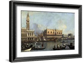 Ducal Palace, Venice, 1755-Canaletto-Framed Giclee Print