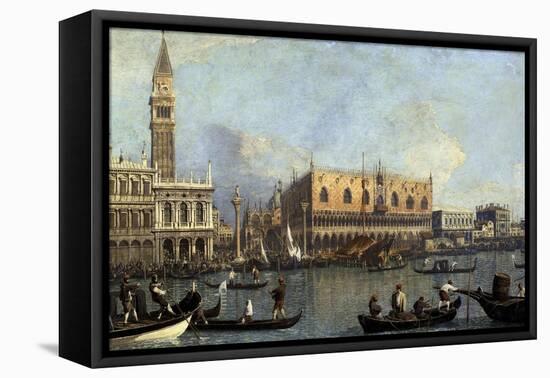 Ducal Palace, Venice, 1755-Canaletto-Framed Stretched Canvas