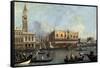 Ducal Palace, Venice, 1755-Canaletto-Framed Stretched Canvas