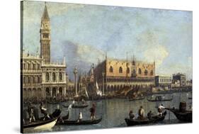 Ducal Palace, Venice, 1755-Canaletto-Stretched Canvas