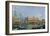 Ducal Palace, Venice, c.1755-Canaletto-Framed Giclee Print