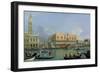 Ducal Palace, Venice, c.1755-Canaletto-Framed Giclee Print