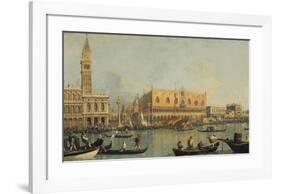 Ducal Palace Venice-Canaletto-Framed Premium Giclee Print