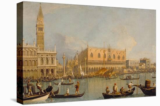 Ducal Palace, Venice-Canaletto-Stretched Canvas