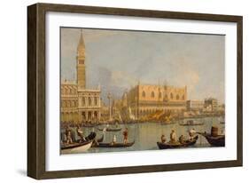 Ducal Palace, Venice-Canaletto-Framed Giclee Print