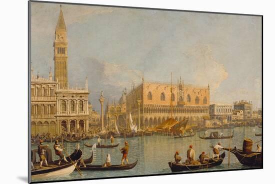 Ducal Palace, Venice-Canaletto-Mounted Giclee Print