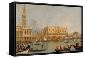 Ducal Palace, Venice-Canaletto-Framed Stretched Canvas