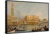 Ducal Palace, Venice-Canaletto-Framed Stretched Canvas