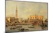 Ducale Palace in Venice-Francesco Guardi-Mounted Giclee Print