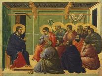 Christ Is Separated from the Apostles-Duccio Di buoninsegna-Giclee Print