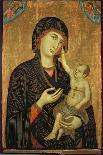Face of Virgin Mary, from Madonna with Child altarpiece, Convent of San Domenico-Duccio di Buoninsegna-Giclee Print