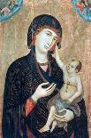 Maestà, (Madonna with Angels and Saint), 1308-1311-Duccio di Buoninsegna-Giclee Print