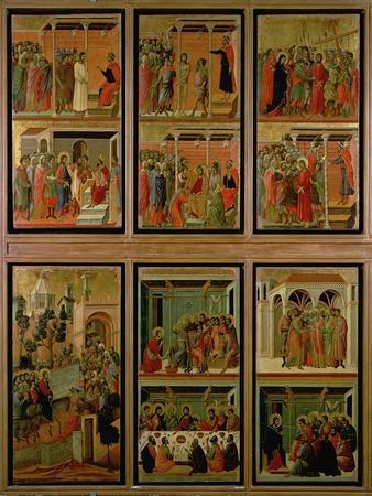 Maesta: Eleven Scenes from the Passion, 1308-11