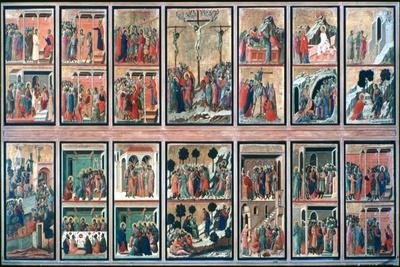 'Maesta', (Stories of the Passion), 1308-1311. Artist: Duccio di Buoninsegna