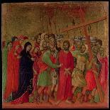 Maesta: the Road to Calvary, 1308-11-Duccio di Buoninsegna-Giclee Print