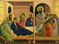 Christus Und Die Schlafenden Juenger Am Oelberg-Duccio di Buoninsegna-Giclee Print
