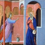 The Healing of the Man Born Blind, Ca 1308-1311-Duccio di Buoninsegna-Giclee Print